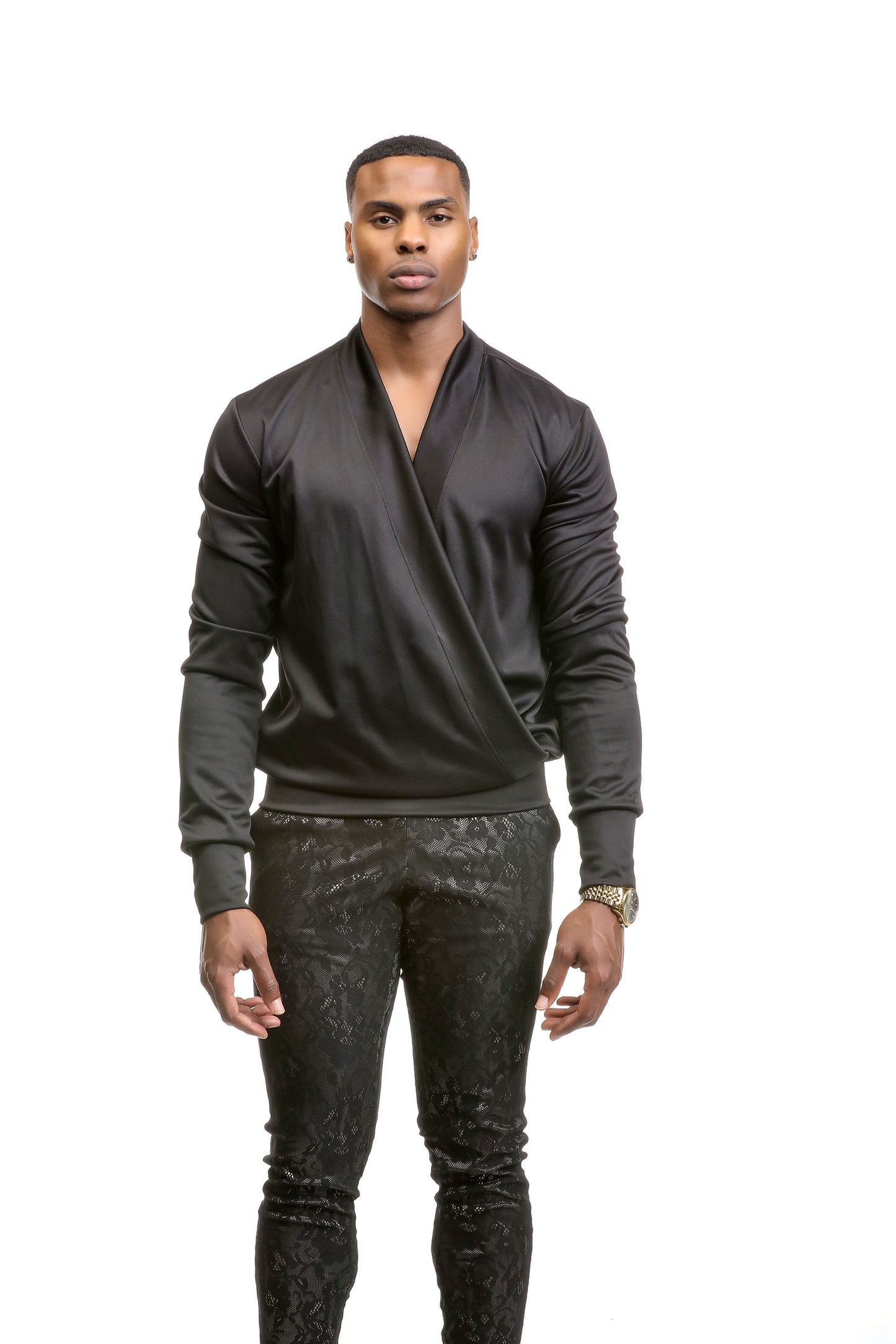 De Glace Scuba Crossover Top - Lee Rickie Collection