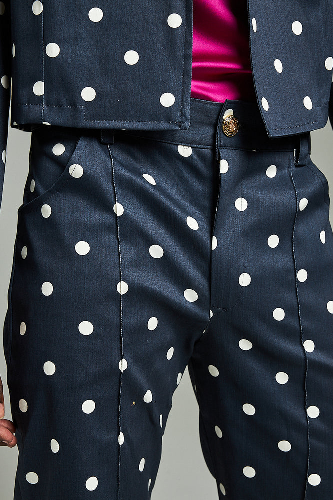 Polka Dot mens suit