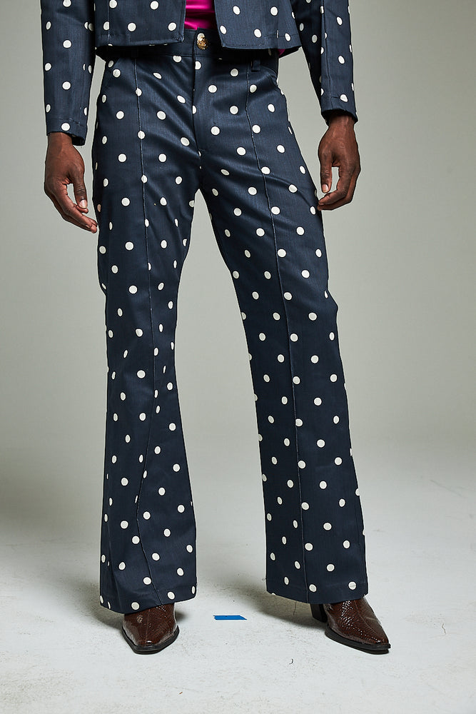 Polka Dot mens suit