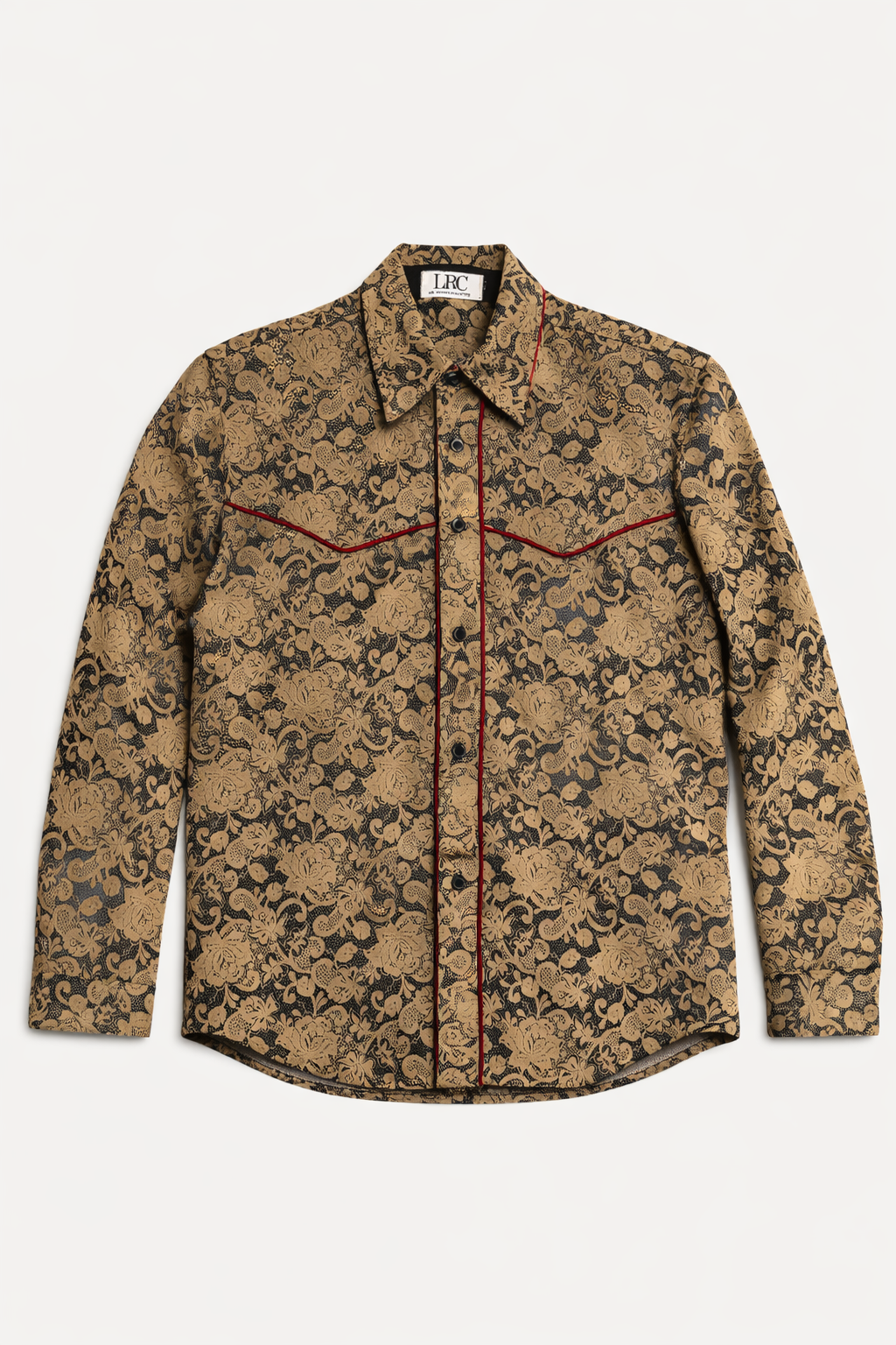 Denim Suede pant suit - Lee Rickie Collection