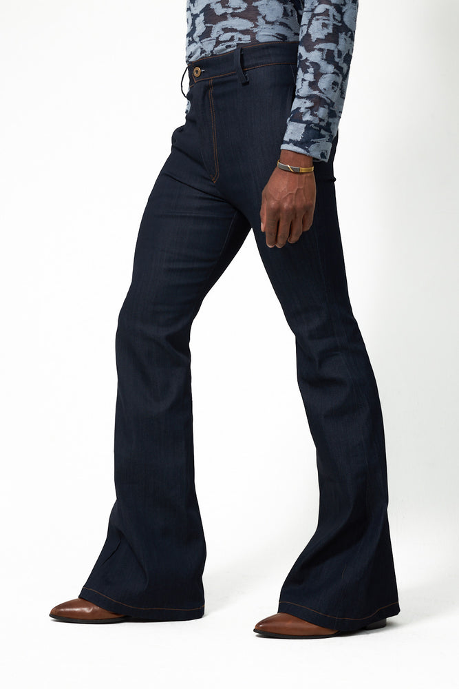 M.CURRY Denim flare jeans
