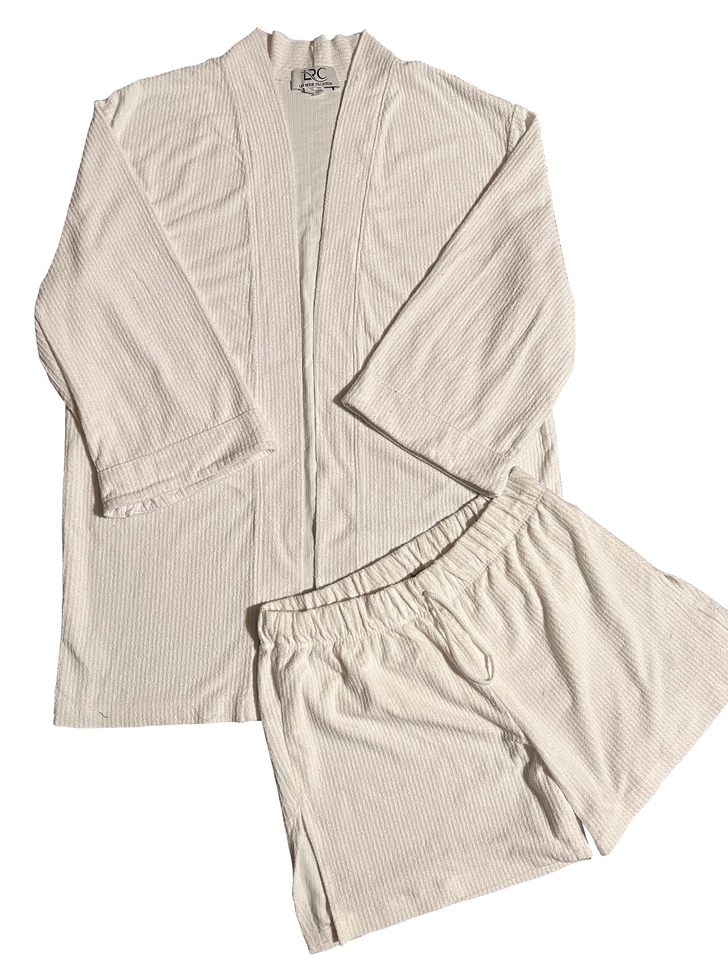 LRC Terry cloth pajamas short set – Lee Rickie Collection