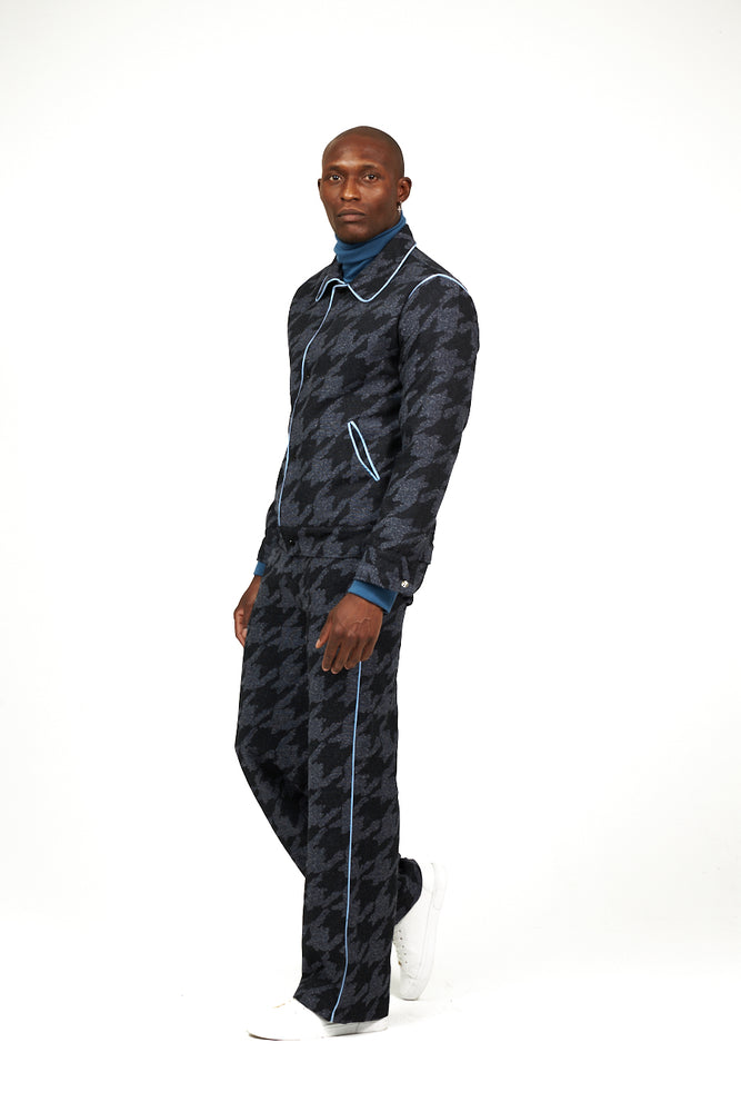 Houndstooth track suit – Lee Rickie Collection